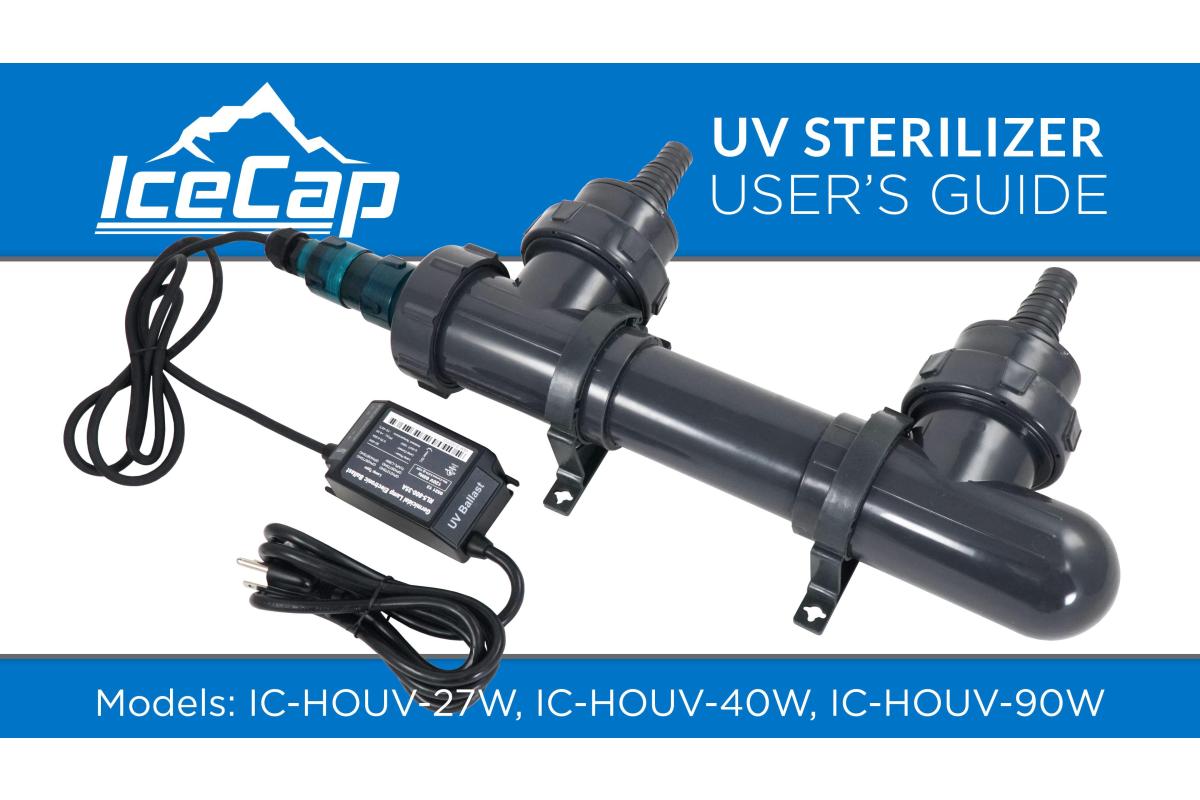 IceCap UV Sterilizer User Guide