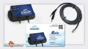 The IceCap Gyre Interface Module includes the module itself, a Y cable as well as an instructions manual.