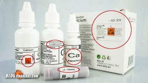 All test kits feature a clearly printed expiration date and every reagent bottle has a batch and lot number printed on it!