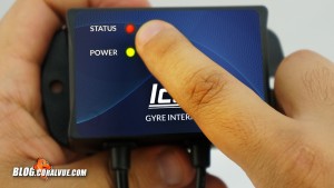 If an error is detected, the red light will begin to flash.