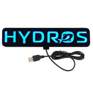 HYDROS 9in USB LED Sign