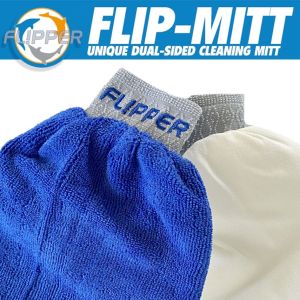 Flipper Glass Cleaning Mitt 2pk (CLOSEOUT)