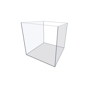 IceCap 2-Gallon Trimless Cube Aquarium