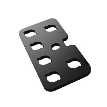ITC Reefculture M-Rack Frag Plate, 6 Hole