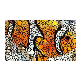 Flipper Aquarium Mat with Clownfish Art
