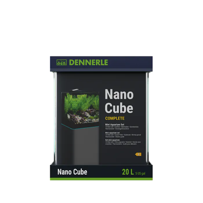 Dennerle Nano Cube Complete, 20 L / 5 US Gal | CoralVue