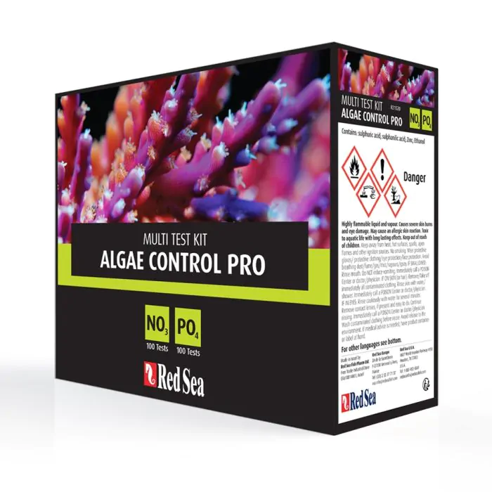 Red Sea Algae Control Multi Test Kit (NO₃/PO₄) Aquarium Test Kit