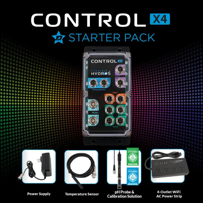 The HYDROS Control X4 Aquarium Controller Starter Kit | CoralVue