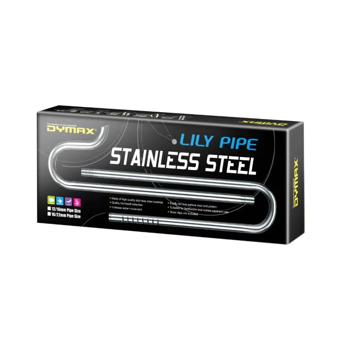 Dymax Stainless Steel Lily Pipe Set | CoralVue