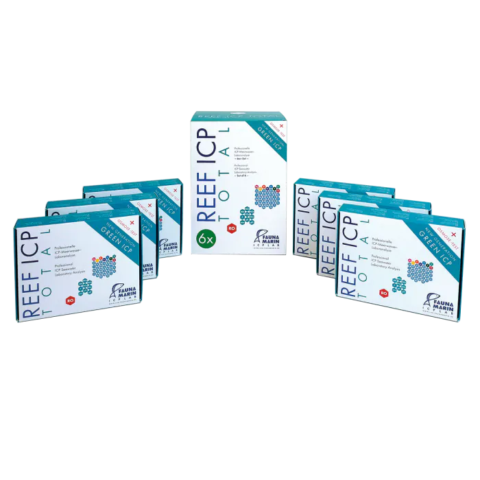 Fauna Marin Reef ICP TOTAL Test Set (6 Pack) | CoralVue