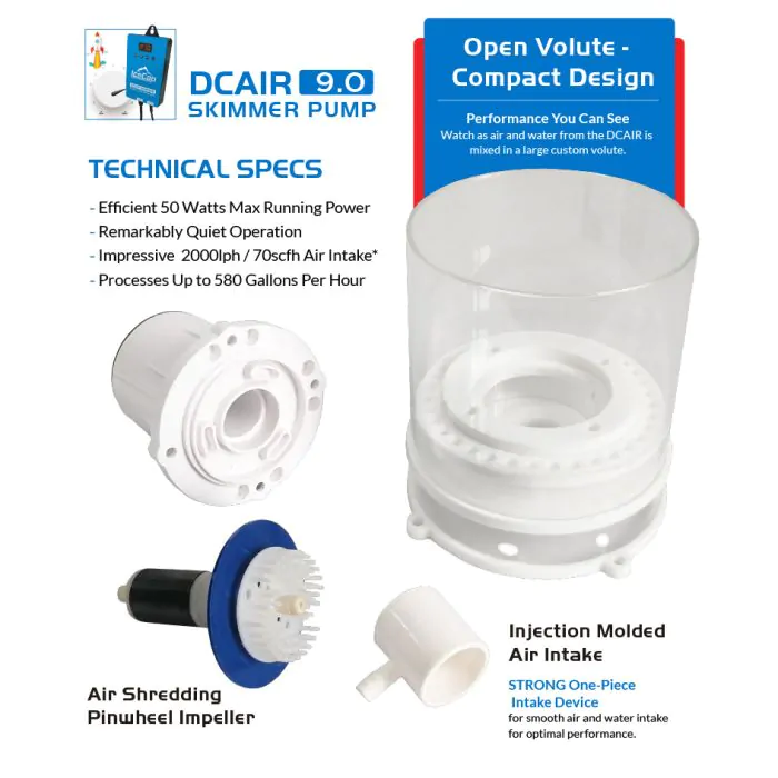 IceCap K3-250 OVP In-Sump Protein Skimmer | CoralVue