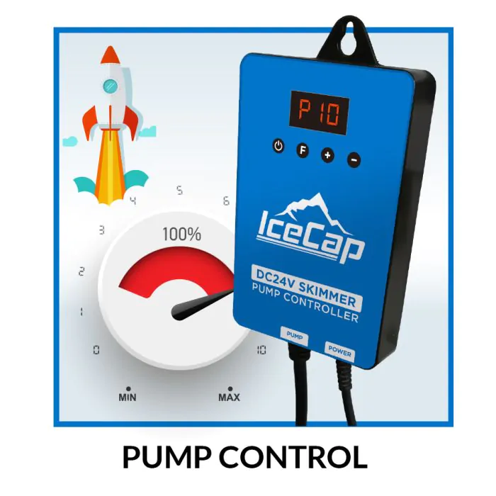 IceCap K3-200INT In-Sump Protein Skimmer with Controller | CoralVue