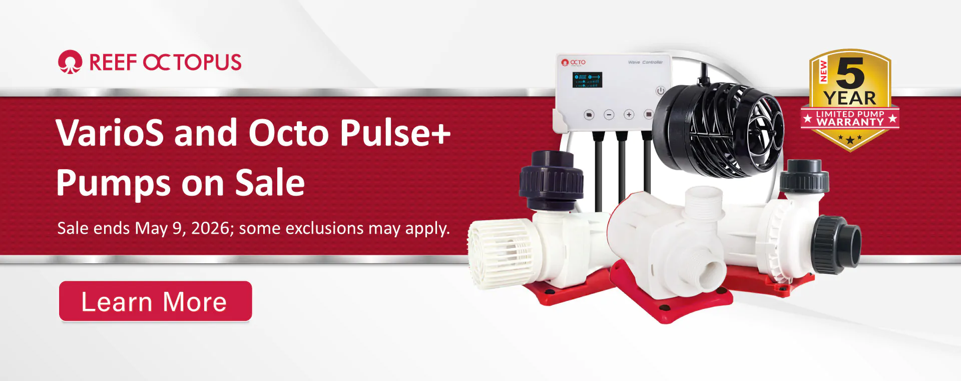 VarioS and Octo Pulse+ Pumps on Sale