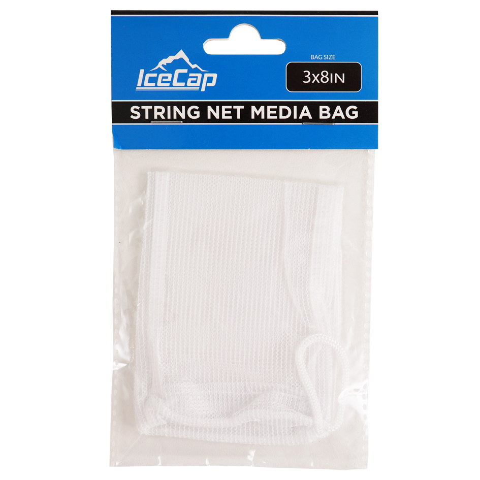 Drawstring Net Filter IceCap Pull String Net Filter Media Bag | CoralVue