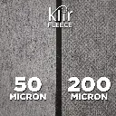 Klir 200 vs 50 Micron Filter Fleece Roll.webp