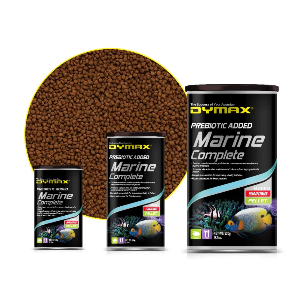 Dymax Marine Complete Pellet Food Group with Pellets.webp