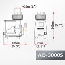[OB-AQ-3000S] Aquatrance 3000s Skimmer Pump (OPEN BOX)