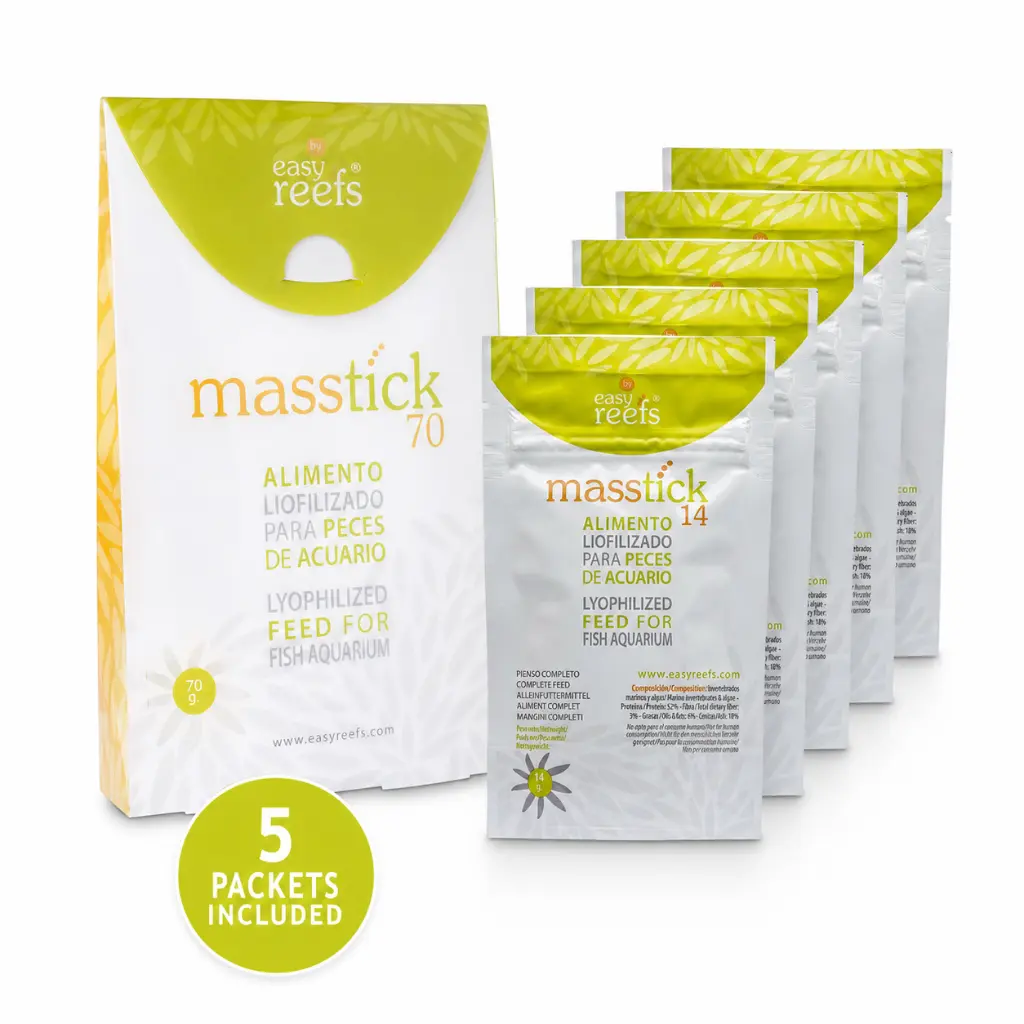 Easy reefs Masstick 70 g Fish Food - 5 Packets.webp