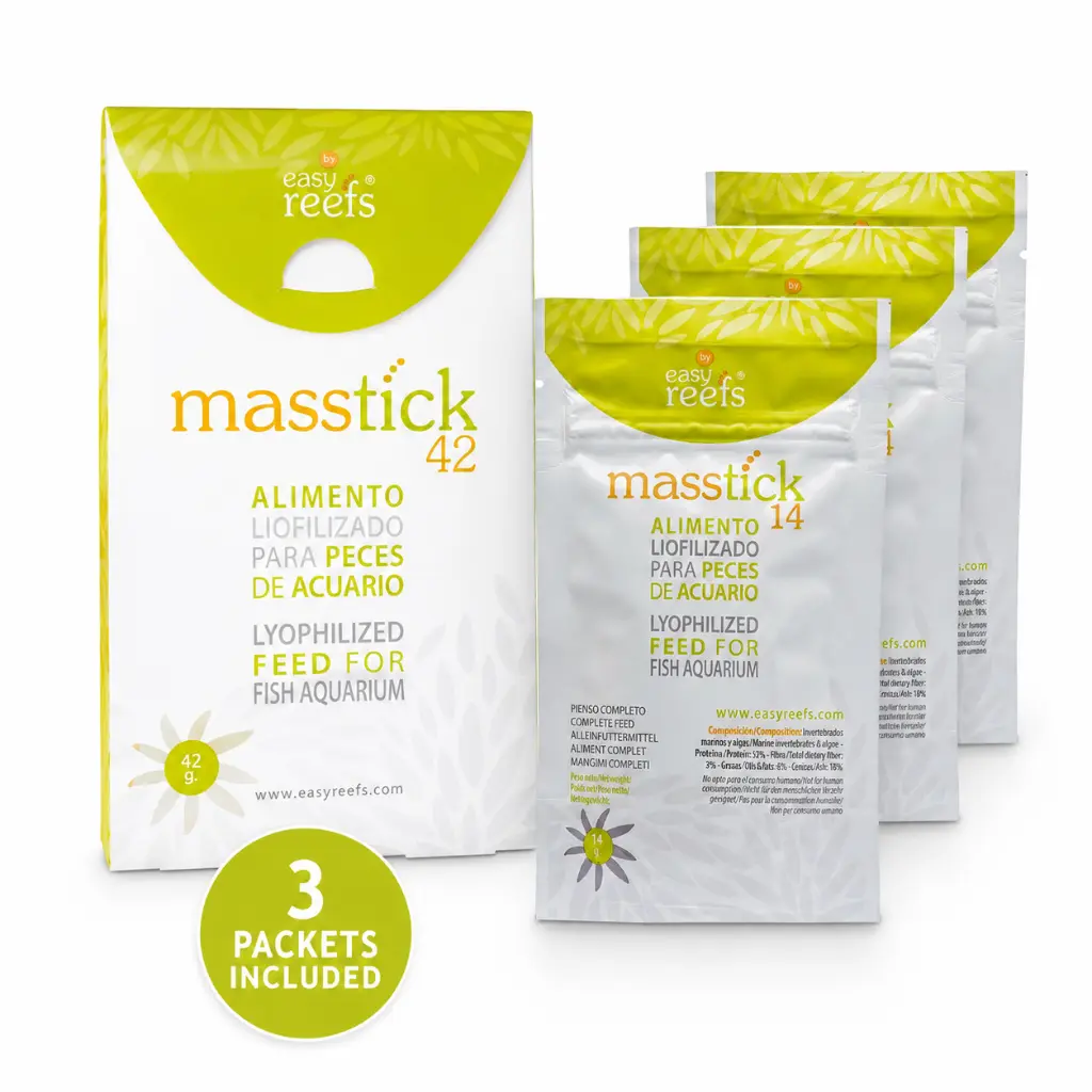 Easy reefs Masstick 42 g Fish Food - 3 Packets.webp