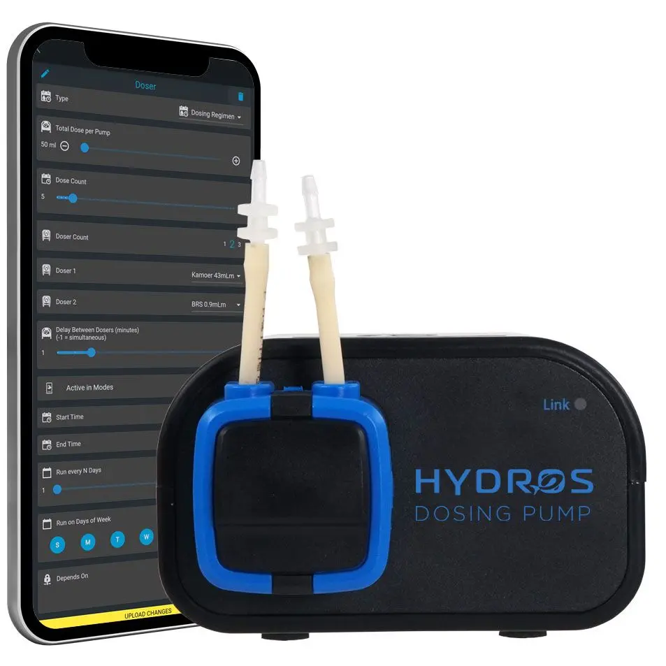 HYDROS Dosing Pump with Phone .webp
