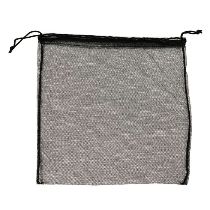IceCap Black Drawstring Media Bag, Large