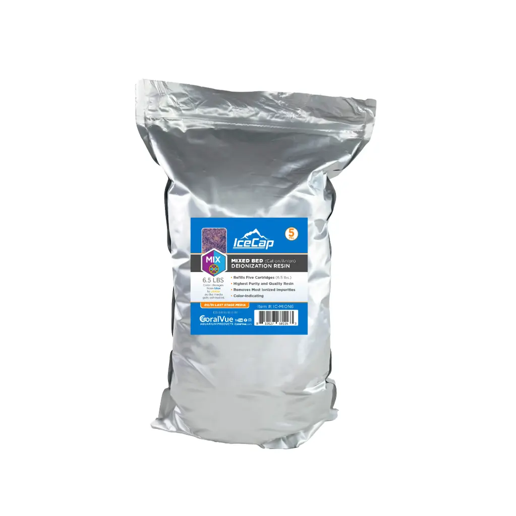 IceCap RO Deionization Resin, 6.5lbs (5-Fill)
