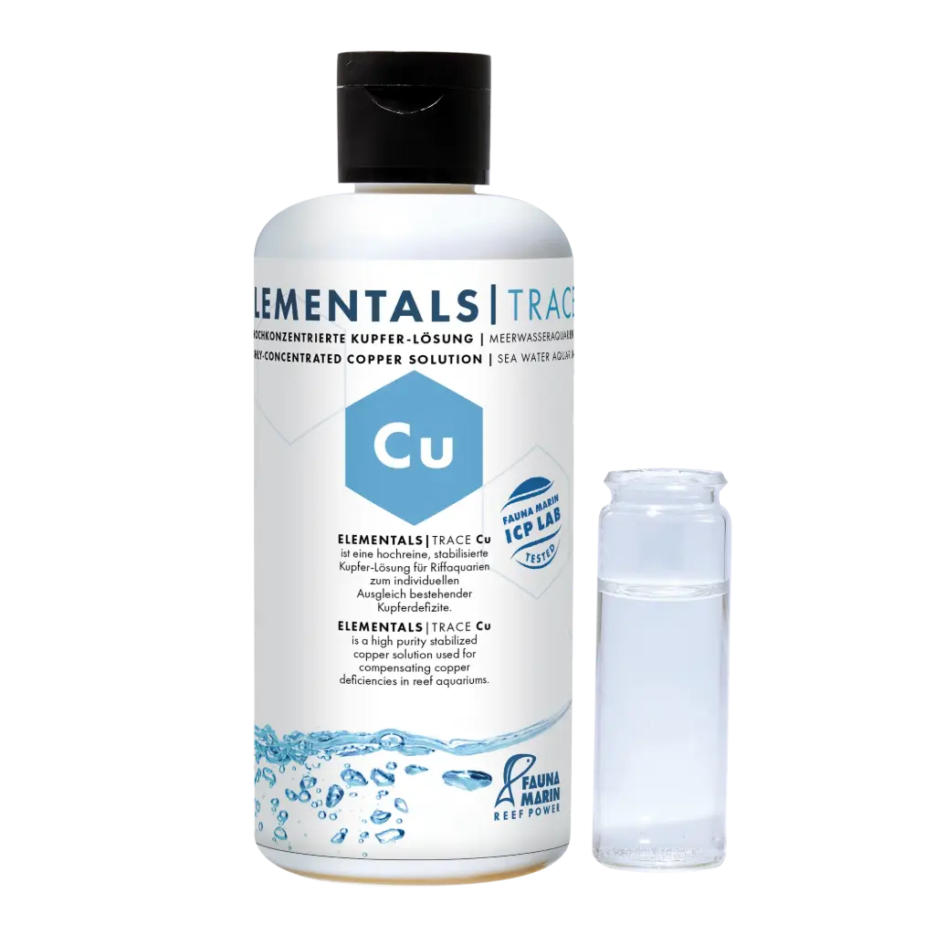 Fauna Marin Elementals Trace Cu, Copper, 250 ml