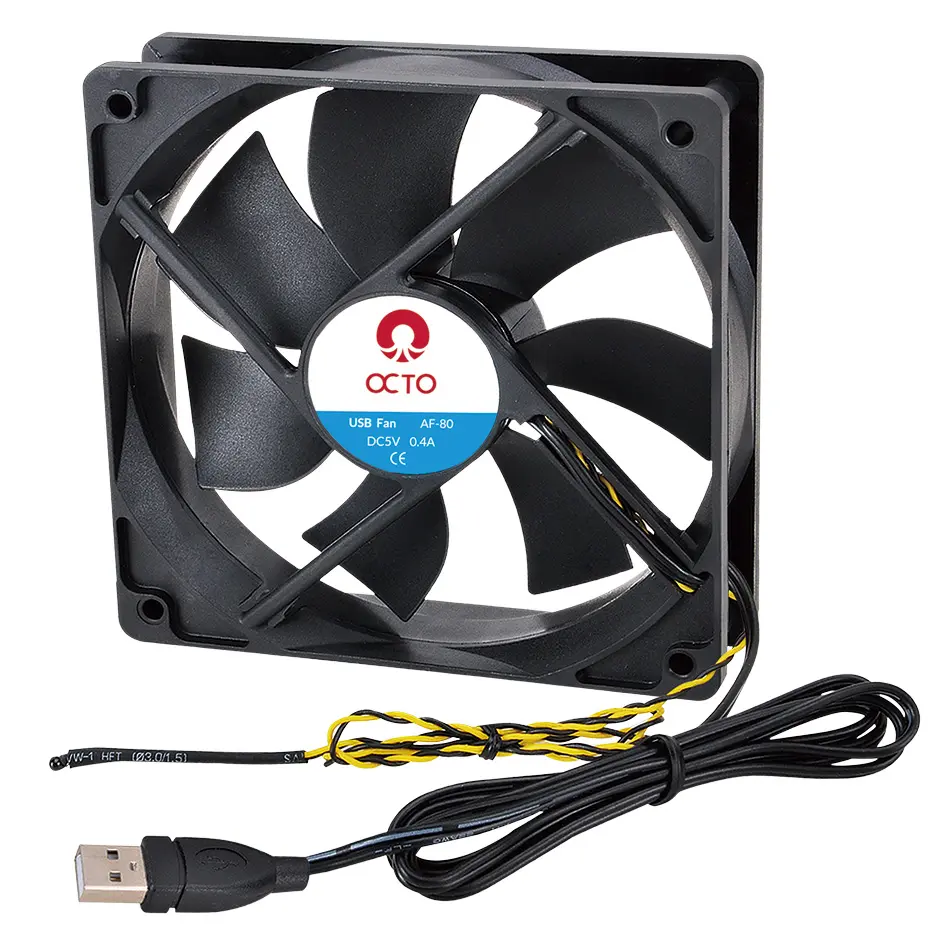 Octo 3-Inch USB Smart Fan