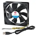 Octo 3-Inch USB Smart Fan