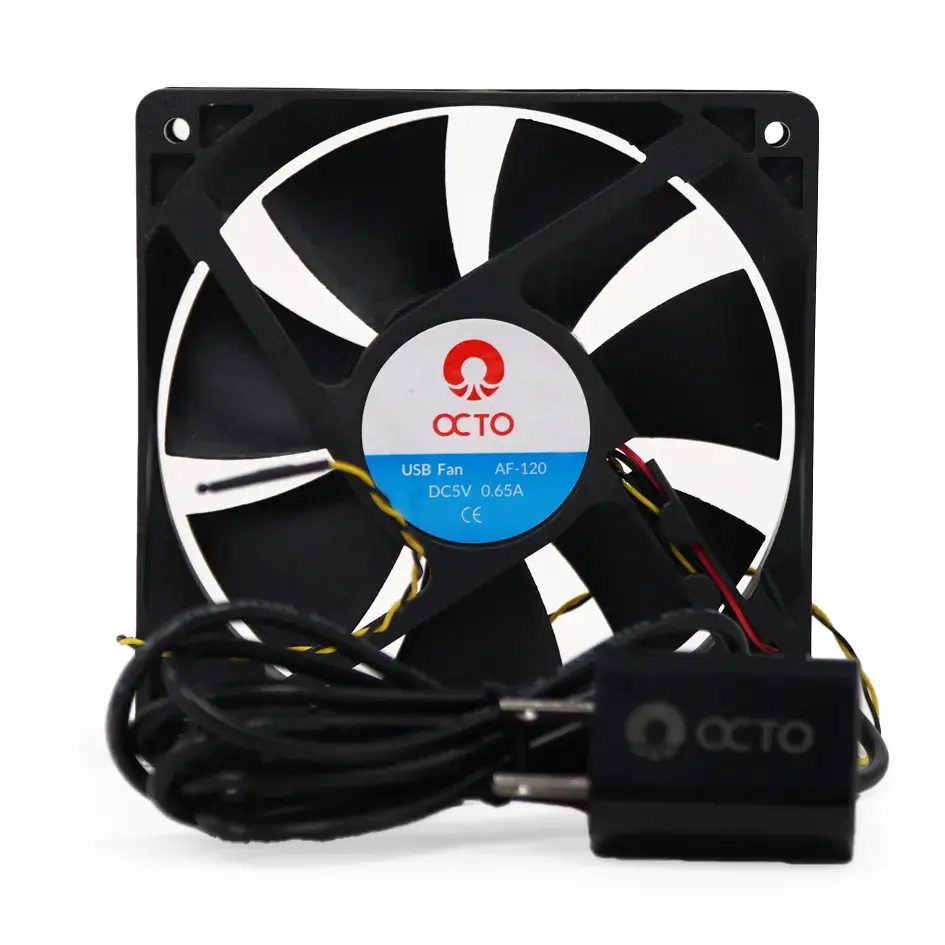 Octo 4 inch USB Smart Fan