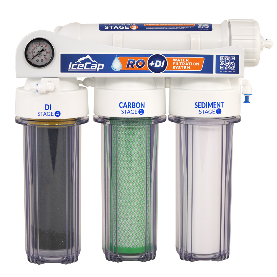 IceCap 100 GPD Reverse Osmosis (RODI) Water Filtration System