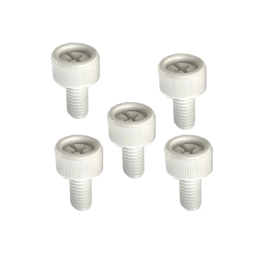 Octo SSS White Nylon Screws(Set of 5)