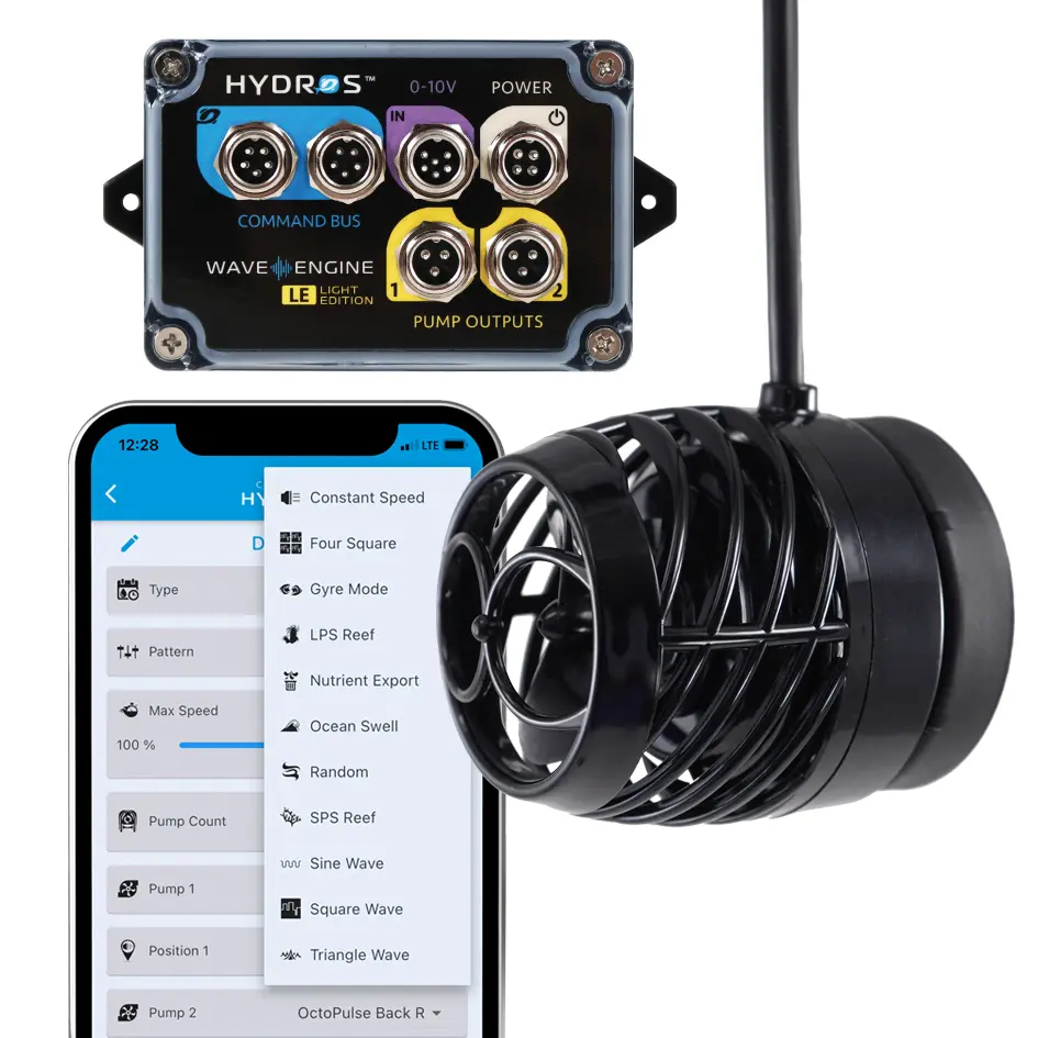 Octo Pulse 4 Wave Pump with HYDROS WaveEngine LE