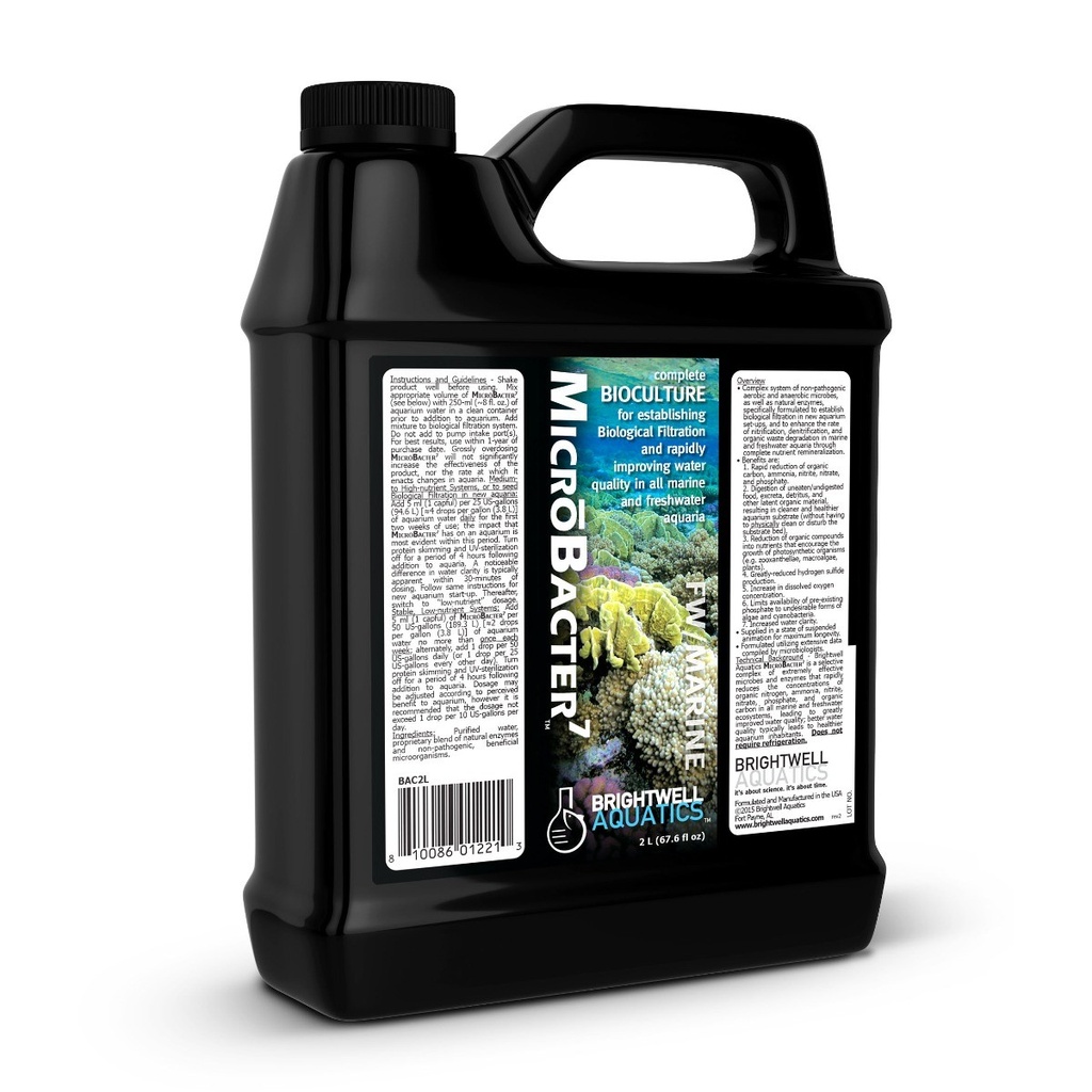 Brightwell MicroBacter7, Complete Bioculture, 2 L
