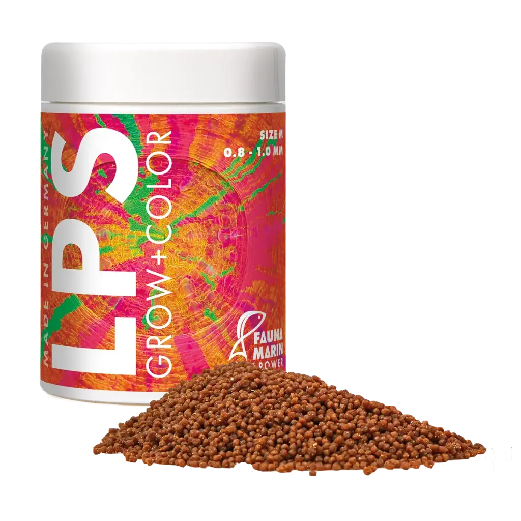 Fauna Marin LPS Grow and Color, Medium Pellet Coral Food, 60 g
