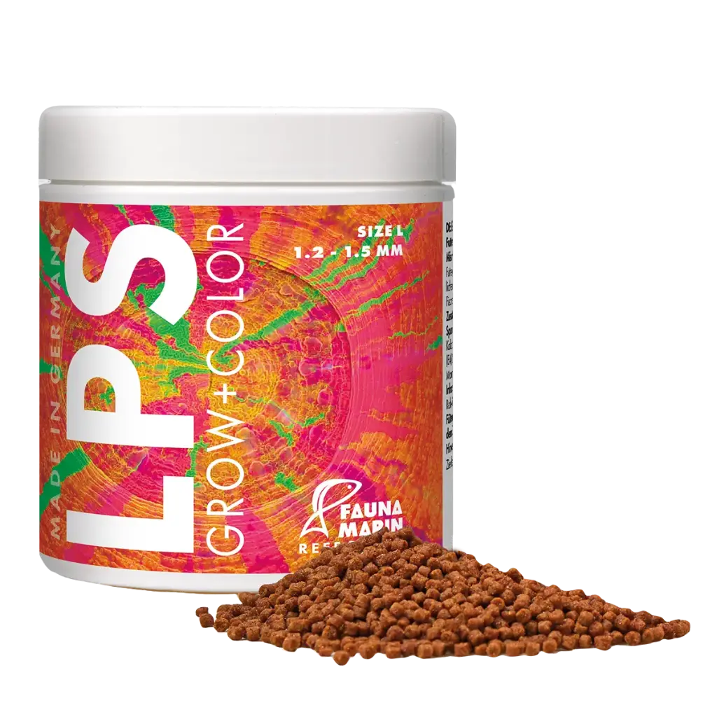 Fauna Marin LPS Grow and Color, Medium Pellet Coral Food, 145 g