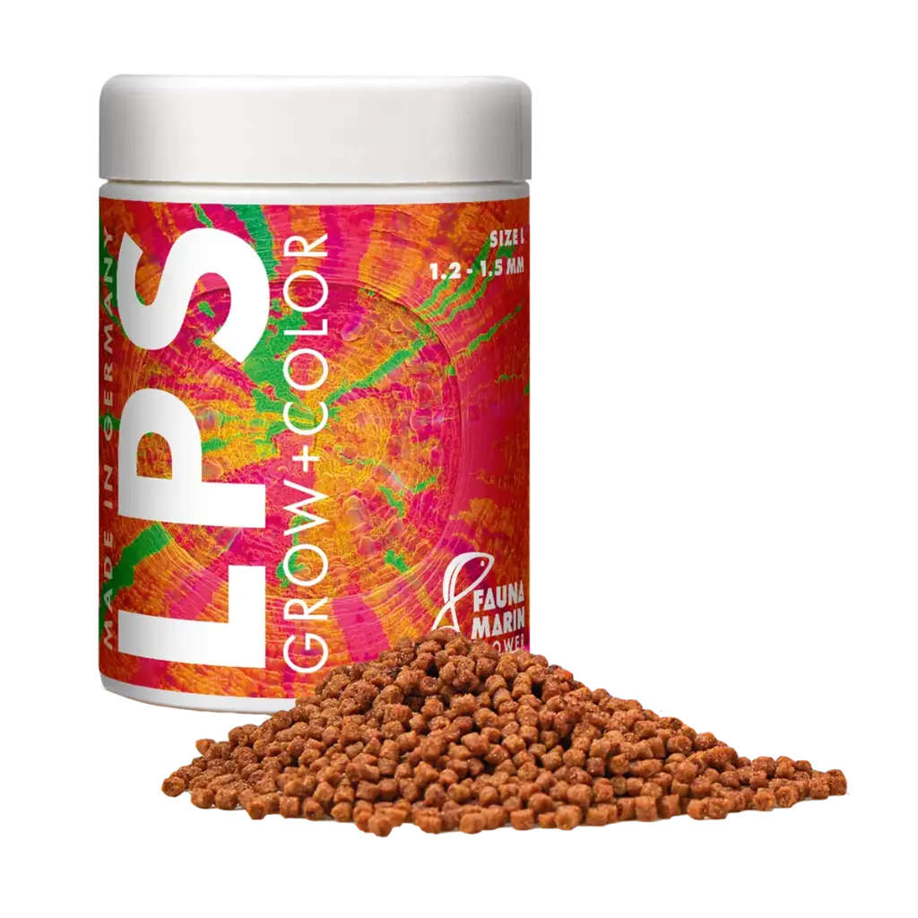 Fauna Marin LPS Grow and Color, Large Pellet Coral Food, 60 g