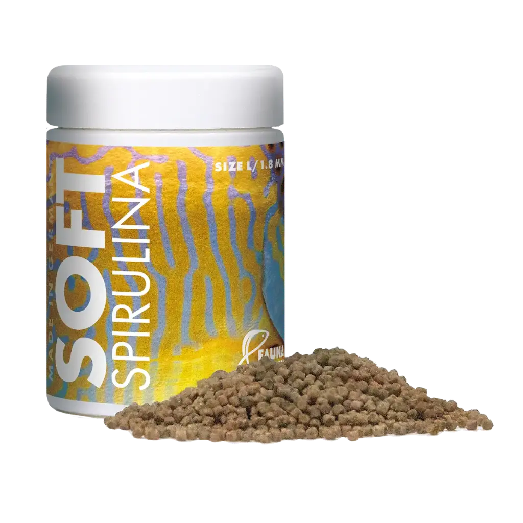 Fauna Marin Soft Spirulina, Large Pellet Fish Food, 100 ml