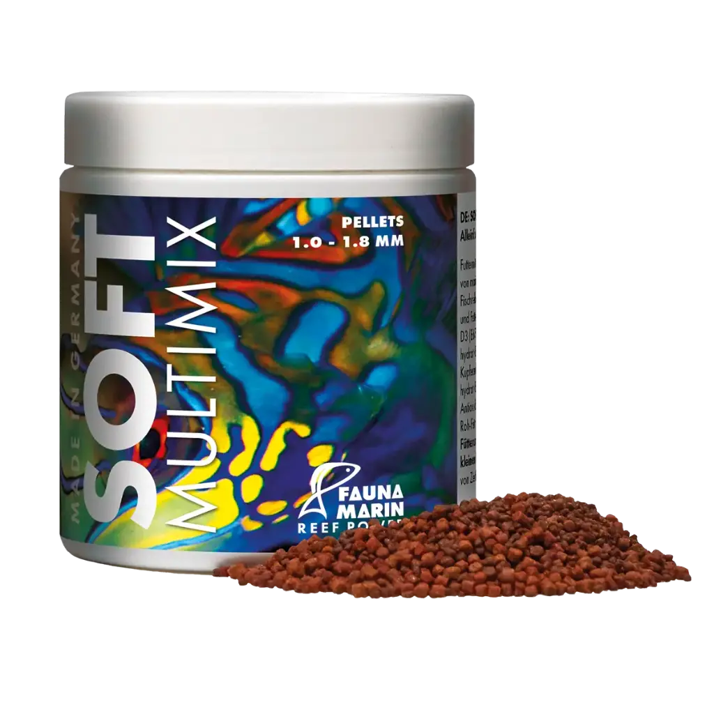 Fauna Marin Multi Mix, M/L Pellet Fish Food, 250 ml