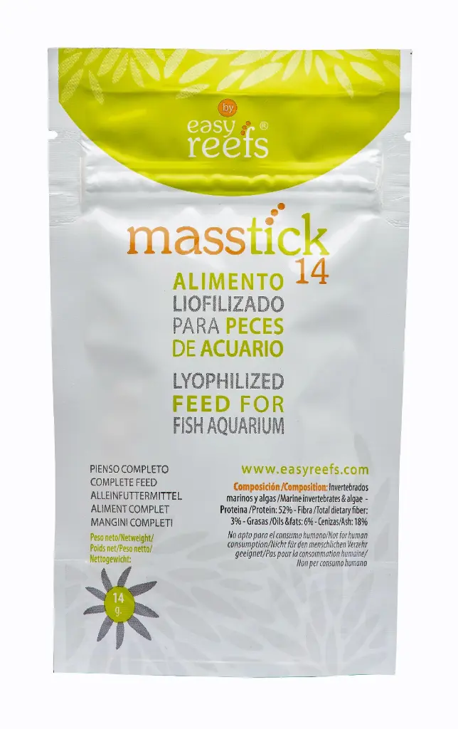 Easy reefs Masstick Fish Food, 14 g (OVERSTOCK)