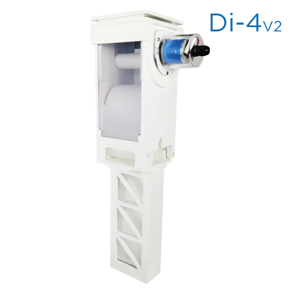 Klir Di-4 V2 Automatic Drop-In Fleece Filter, 4in