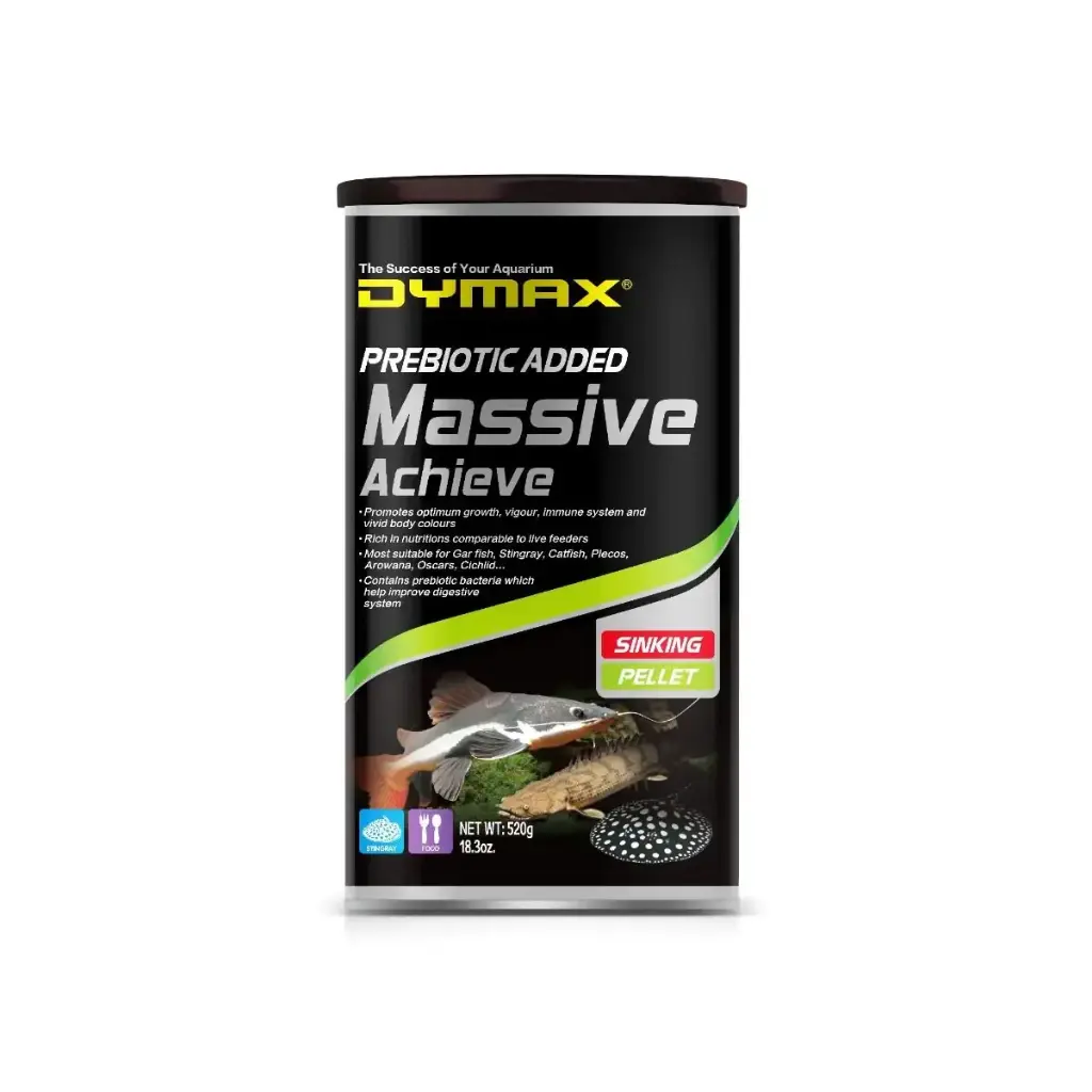 Dymax Massive Achieve Pellet Fish Food, 520g