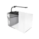 Dymax IQ7 5.2-Gallon Mini Acrylic Aquarium, Crystal White