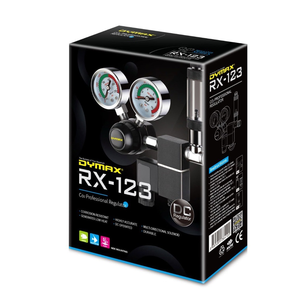 Dymax CO2 Professional Regulator, RX-123