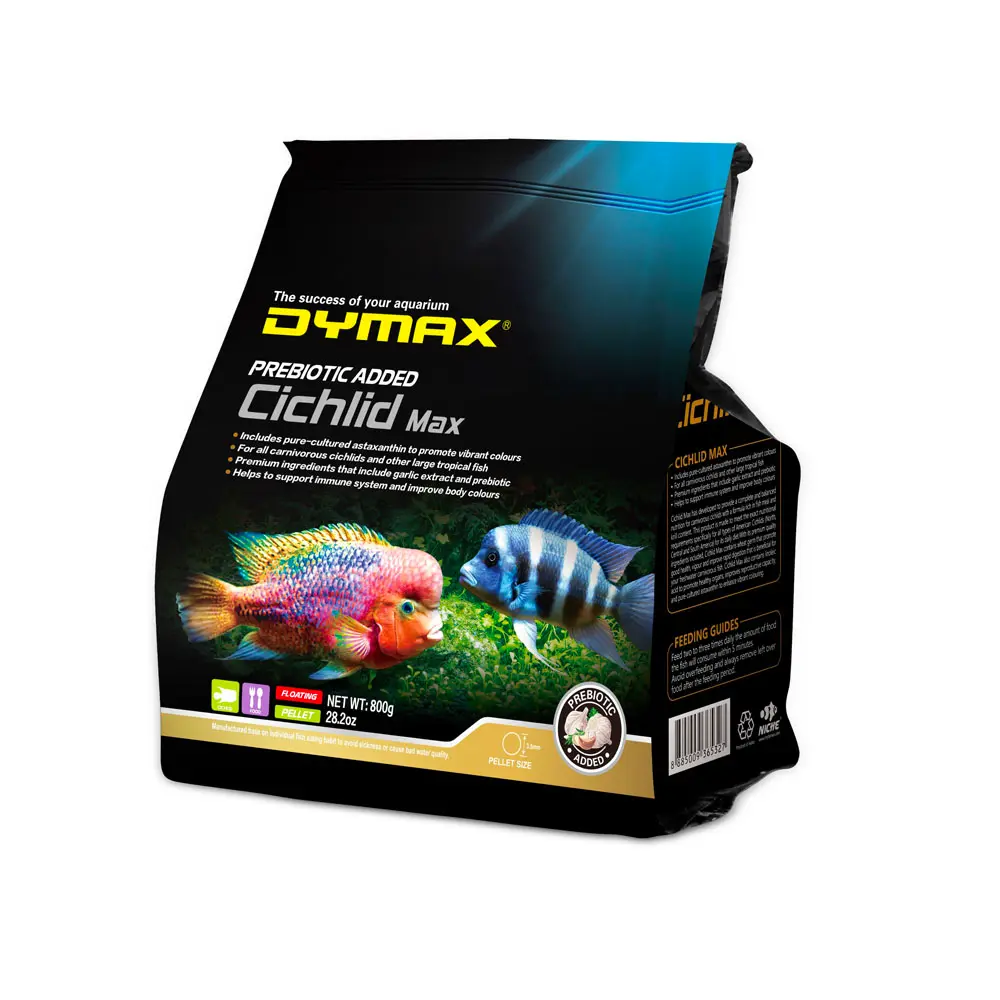 Dymax Cichlid Max Floating Pellet Food, 800 g