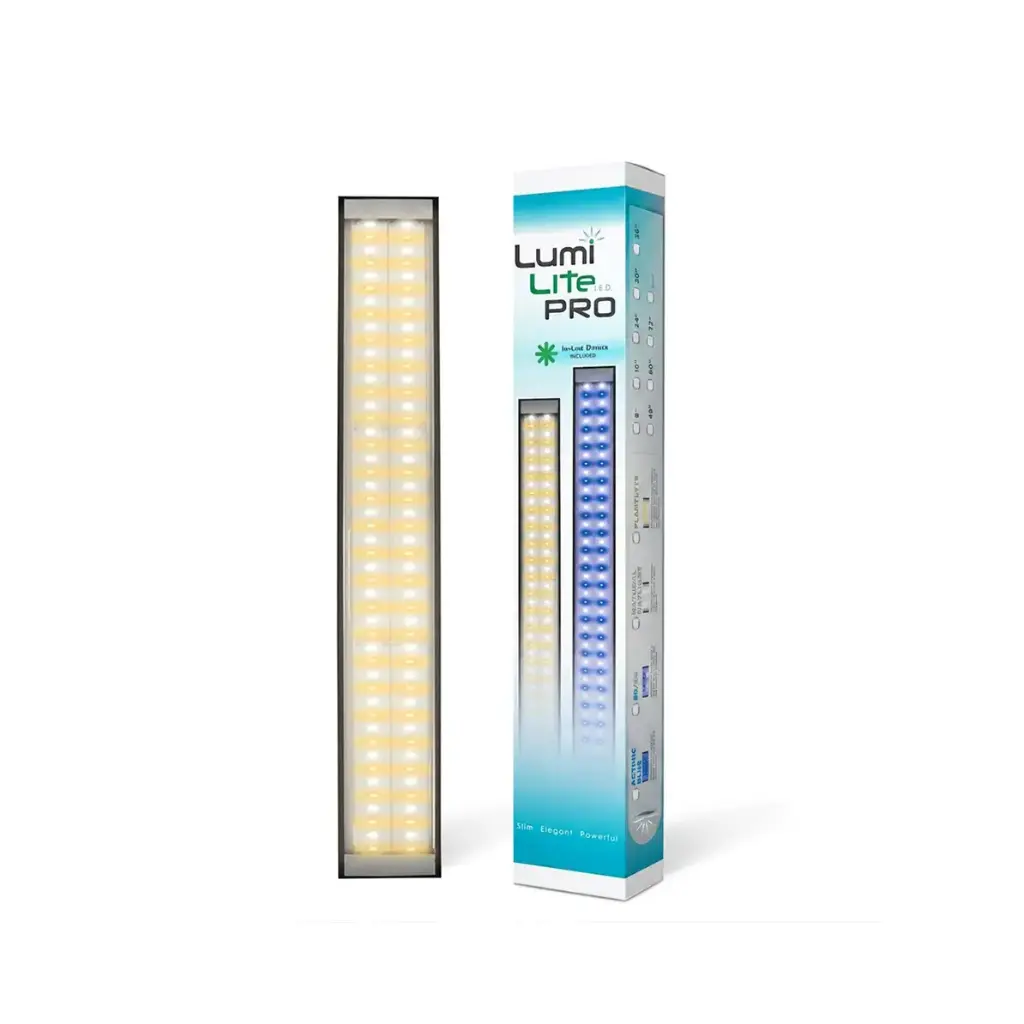 Reef Brite Lumi Lite PRO 8" Freshwater Aquarium Light - Plantlyte