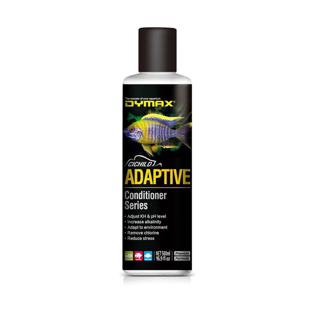 Dymax Adaptive, Cichlid KH & pH Stabilizer, 500 ml