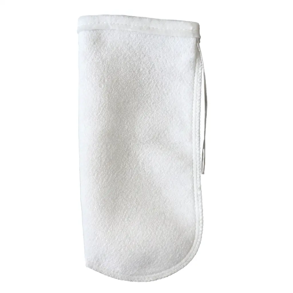Felt 100-Micron Filter Sock, Drawstring, 4 x 14 in