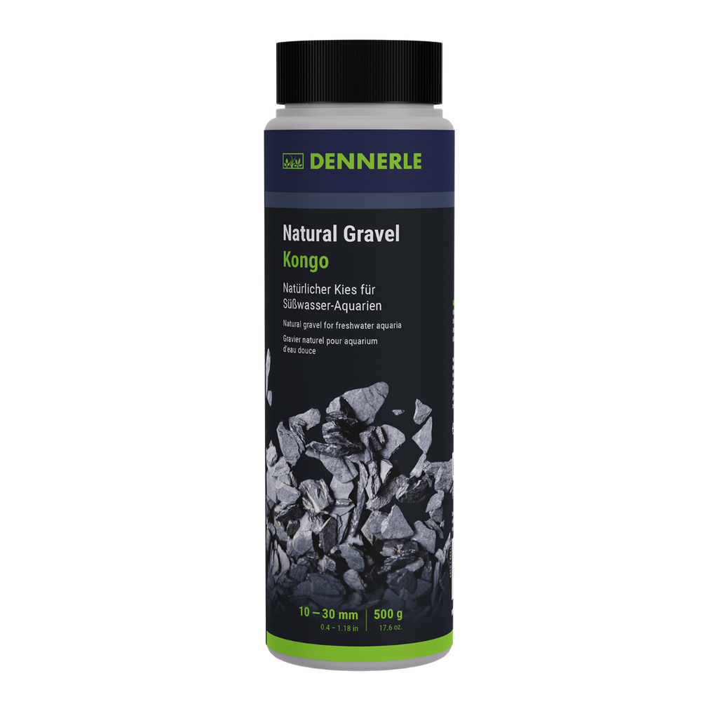 Dennerle Natural Gravel, Kongo, 10-30mm, 500 g