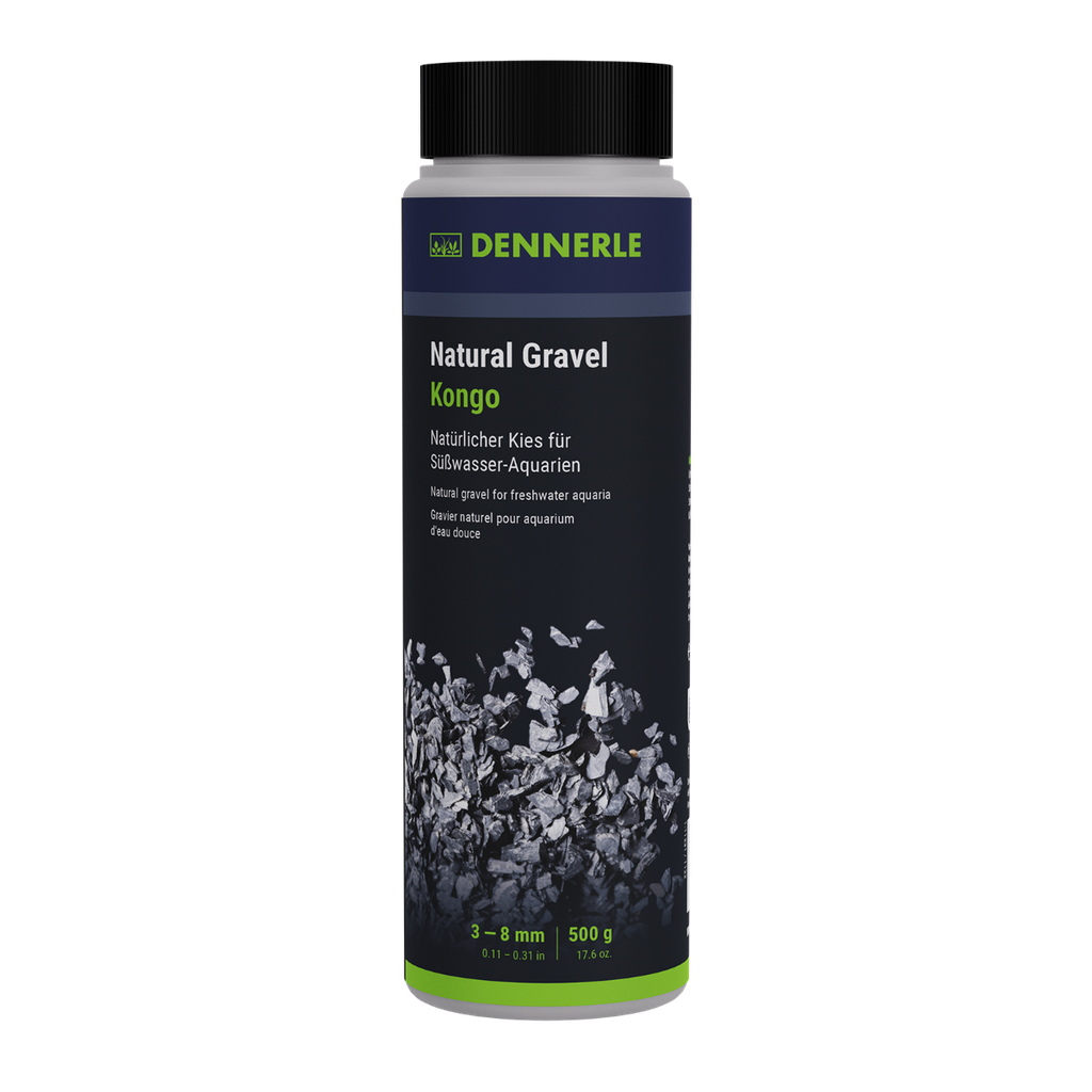 Dennerle Natural Gravel, Kongo, 3-8mm, 500 g